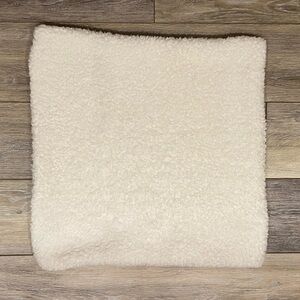 Pottery Barn Teen Sherpa 18 “ pillow cover